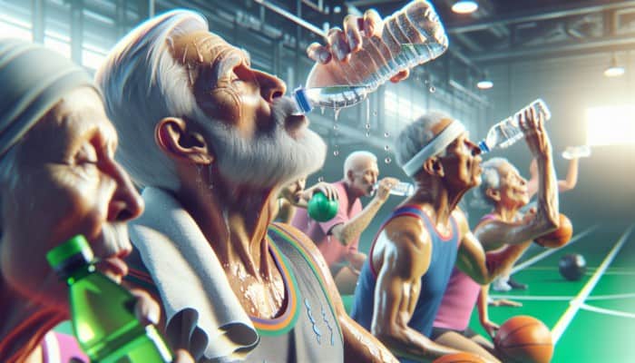 Hydration Aids for Elderly Athletes: Essential Tips